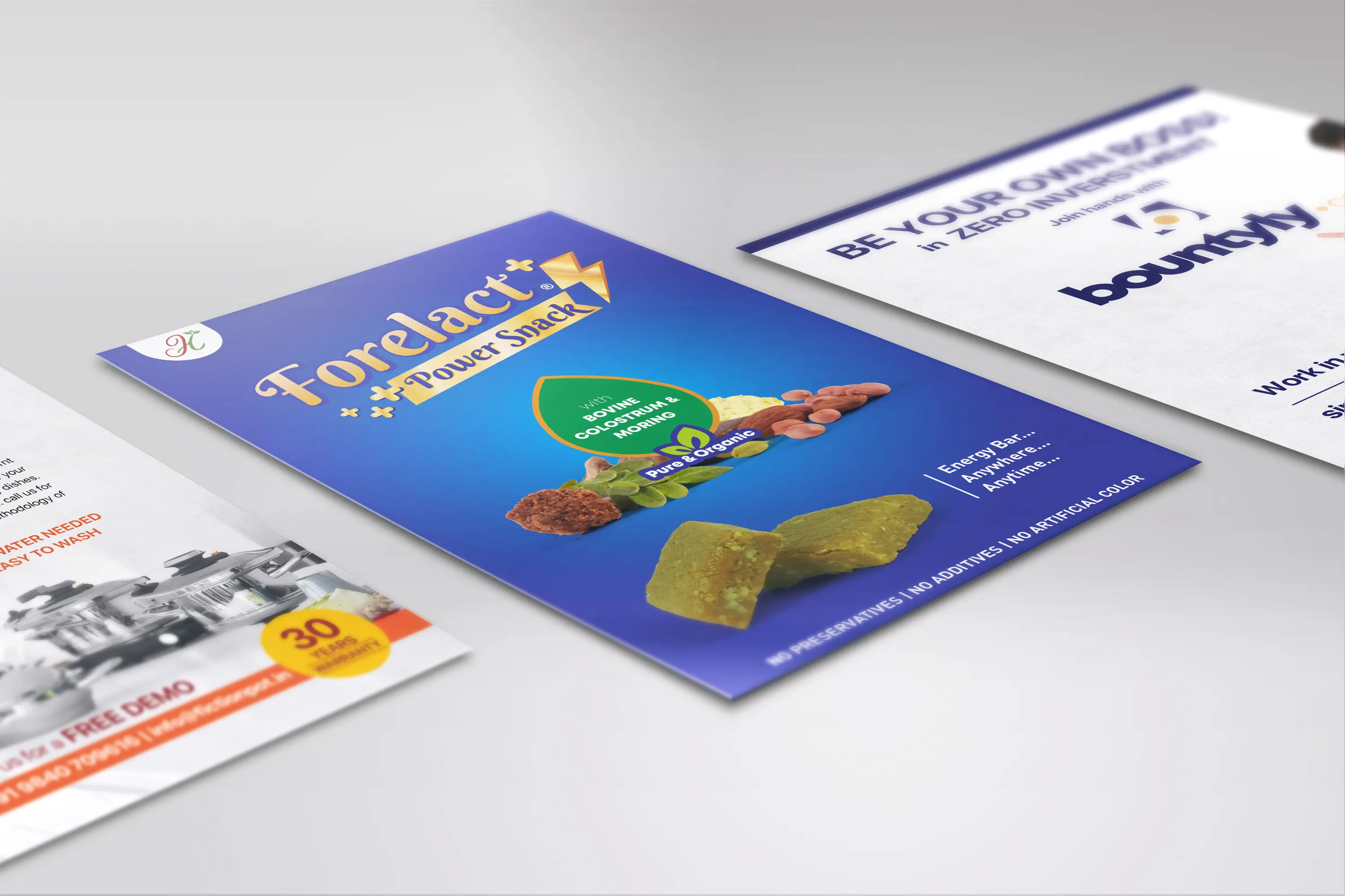 Hand-drawn wireframe sketches for website design